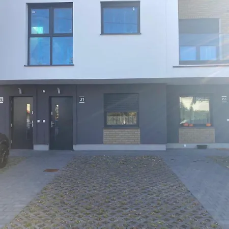 Modern Terraced With Garden Apartment Bydgoszcz